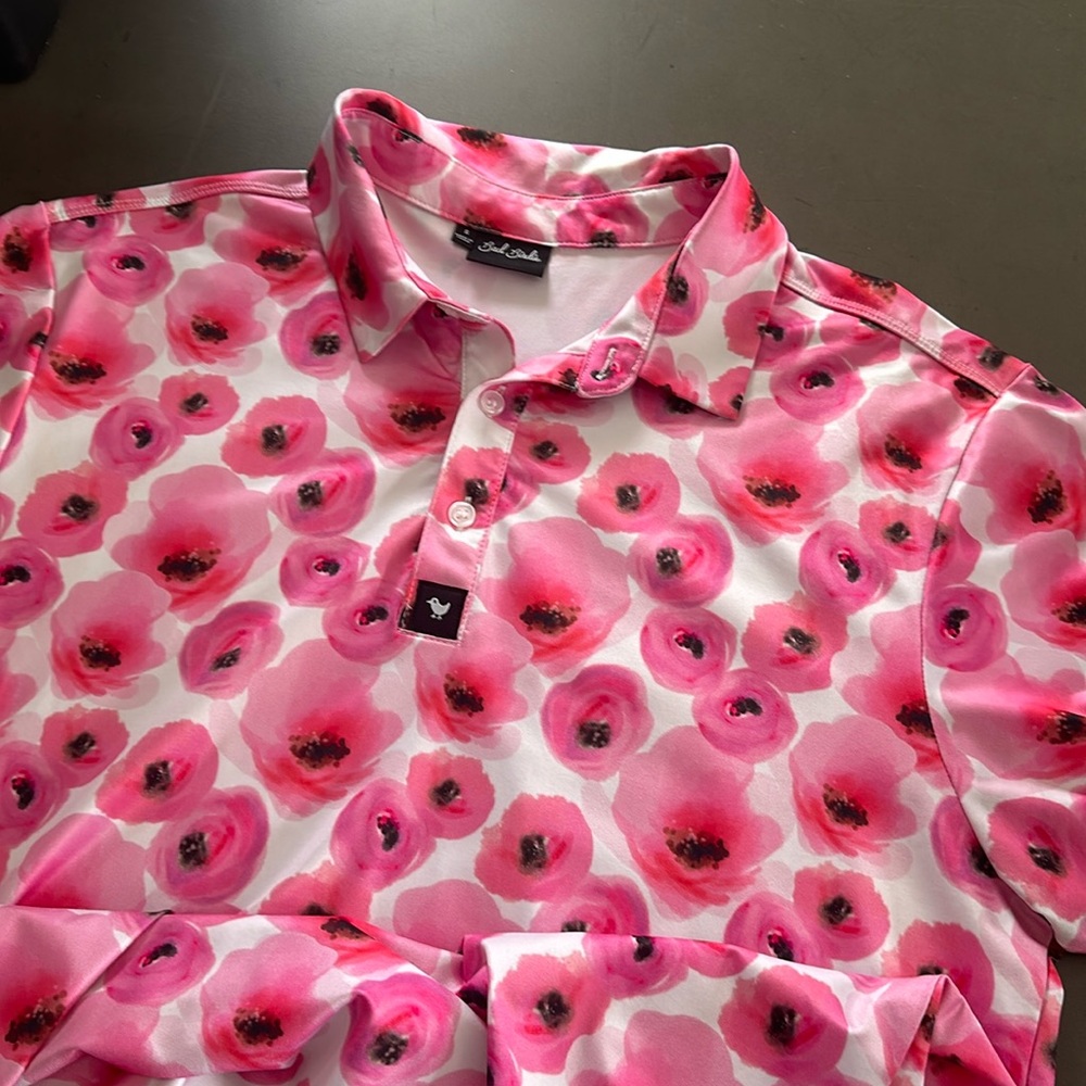 Bad birdie golf polo size S
